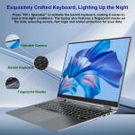 Jumper 16" 2-in-1 Touchscreen Laptop, 16GB RAM, 640GB Storage, Intel Celeron N5095, Windows 11