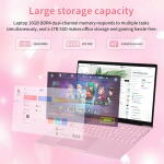 Molegar 15.6" Laptop, Intel N5095, 16GB RAM, 1TB SSD, FHD IPS, USB-C, Wi-Fi 5, 4-Hr Battery