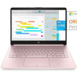 HP Slim 14", Intel, 16GB RAM, 64GB SSD, Pink