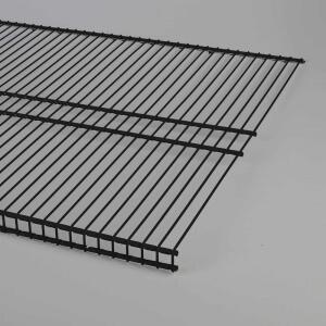 Everbilt48 in. x 20 in. Metal Heavy Duty Shelf-Black (90891)