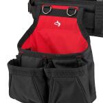 Husky Contractors 2-Bag Work Tool Belt with Suspenders (HD00166)