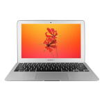 Restored Apple MacBook Air 13.3", Intel Core i5, 4GB RAM, 128GB SSD, Bundle w/ Case, Mouse & Headset - Silver