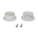 EverbiltPlastic Pole Sockets White (EH-WSTHDUS-351)
