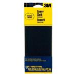 3M 3.66 in. x 9 in. Coarse, Medium and Fine Assorted Grits Emery Cloth Sandpaper (3 Sheets-Pack) (5931ES)