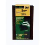 3M 2-7/8 in. x 4-7/8 in. 100, 180 Fine/Medium All-Purpose Sanding Sponge (DSFM-F-ESF-10)