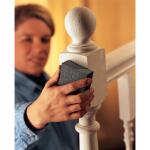 3M 2-7/8 in. x 4-7/8 in x 1 in. 100 Grit Single Angle General Purpose Sanding Sponge, Fine (12 Pack) (CP040-12P)