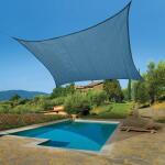 Vigoro12 ft. x 12 ft. Blue Square Shade Sail (25682)