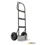 Gorilla 800 lbs. Capacity Steel Hand Truck with Multi-Grip Handle, Wideload Toe Plate, Super Duty Axle with Non-Slip Foot Lever (GHS-8)