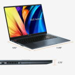 ASUS VivoBook Pro 16, i7-13700H, RTX 4050, 16GB RAM, 1TB SSD, Win 11, Quiet Blue (K6602VU-WS74)