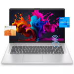 HP 17.3" HD+ Touch, Pentium N200, 8GB RAM, 256GB SSD, Win 11 Pro S - Lavender