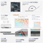 TECLAST 15.6" Windows 11 Pro Laptop, Intel N95 Quad-Core, 16GB RAM, 512GB SSD, FHD IPS, WiFi 6, Bluetooth 5.0