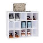 ClosetMaid 19 in. H x 24 in. W x 12 in. D White Wood Look 15-Cube Storage Organizer (898300)