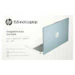 HP 15.6" Laptop, AMD Ryzen 5 7520U, 8GB RAM, 256GB SSD, Blue