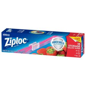 Ziploc1 gal. Slider Storage Bag (604507)