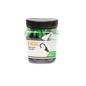 HDX 48 in. Super Strong Bungee Cord (4-Pack) (4T9C0N)
