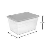 Sterilite 56 Qt. Storage Box (16596A08)