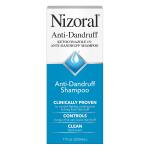 Nizoral Anti-Dandruff Shampoo: 1% Ketoconazole, fresh scent, 7 fl oz.