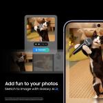 SAMSUNG Galaxy S24+ Plus Cell Phone, 256GB AI Smartphone, Unlocked Android US Version 2024, Amber Yellow (Used)