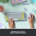 Logitech POP Mechanical Wireless Keyboard with Customizable Emoji Keys - Daydream
