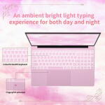 Molegar 15.6" Laptop, Intel N5095, 16GB RAM, 1TB SSD, FHD IPS, USB-C, Wi-Fi 5, 4-Hr Battery