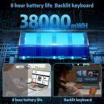 KeeUiU 15.6" FHD, Celeron N5095, 24GB RAM, 512GB SSD, Win 11 Pro