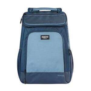 IGLOOTop Grip Evergreen 24 Can Blue Backpack Soft-Side Cooler (66134)