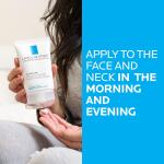 La Roche Posay Toleriane Double Repair Face Moisturizer, Daily moisturizer face cream with ceramide and niacinamide for all skin types, Oil free, Fragrance free.