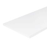 Everbilt 72 in. W x 12 in. D White Laminate Solid Wall Shelf (DS-SHF7212-WHT)