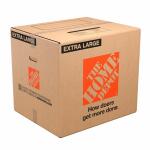 The Home Depot 24 in. L x 20 in. W x 21 in. D Extra-Large Moving Box with Handles (XLBX)