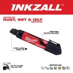 Milwaukee INKZALL Black Extra Large Chisel Tip Jobsite Permanent Marker (48-22-3260)