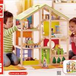 Hape : All Seasons Kids Wooden Dollhouse