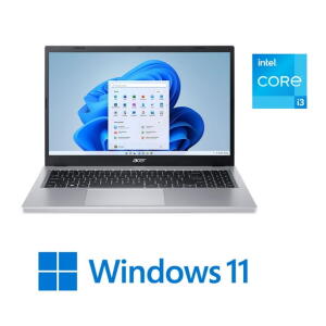 Acer Aspire 3 15.6" FHD, Intel i3-N305, 8GB RAM, 128GB UFS, Intel UHD, Win11 Home S