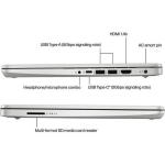 HP 14" Laptop, Intel Celeron N4120, 4GB RAM, 128GB eMMC, Windows 11 Home in S Mode, One Year Office 365, Silver (14-dq0760dx)