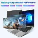 TEMLICOLO 14.1" Laptop, Celeron, 8GB RAM, 256GB SSD, 1080p, 1TB Expansion, Win11 Pro