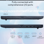 ASUS Vivobook 17.3", i3-1215U, 8GB RAM, 256GB SSD, Win 11 Pro, Blue