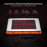 Acemagic 15.6" FHD Gaming Laptop, Ryzen 7 5700U up to 4.3GHz, 16GB RAM, 512GB SSD, Win 11 Pro