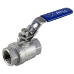 Apollo 3/4 in. x 3/4 in. Stainless Steel FNPT x FNPT 2-3/4 in. L Full-Port Ball Valve with Latch Lock Lever (96F10427)