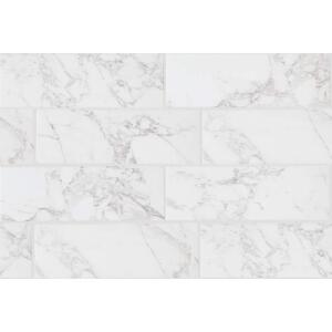 Marazzi EpicClean Milton Arabescato Marble 6 in. x 18 in. Glazed Ceramic Wall Tile (11.25 sq. ft. / case) (ML40618ECHD1P2)