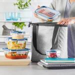 Pyrex10-Piece FreshLock Plus Glass Storage with Microban Set (1143008)