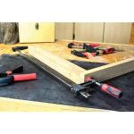 BESSEY 24 in. Clutch Style Capacity Bar Clamp with Wood Handle and Throat Depth 2-1/2 in.