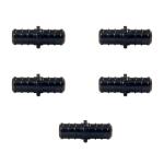 Apollo 1/2 in. Plastic PEX-B Barb Coupling 5-Pack (PXPAC125PK)
