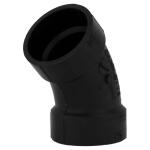 Charlotte Pipe 3 in. ABS DWV 45-Degree Hub x Hub Elbow Fitting (ABS003211000HD)