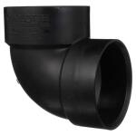 Charlotte Pipe 3 in. ABS DWV 90° Hub x Hub Vent Elbow (ABS003311000HD)