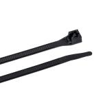 Commercial Electric 14 in. Cable Tie 75 lb. Black (100-Pack) (46-315UVB)