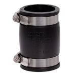 Fernco 1-1/2 in. x 1-1/2 in. DWV Flexible PVC Coupling (P1056-150)
