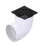 NDS 5 in. Plastic Square Drainage Grate in Black (8)