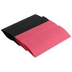 Commercial Electric 1 in. Heat Shrink Battery Cable Identification, Black/Red (4-Pack) - HS-1000BR