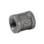 Southland 1/2 in. Black Malleable Iron FPT x FPT Coupling Fitting (521-203HN)