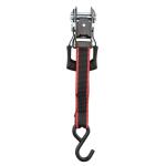 Husky 16 ft. 1.25 in. Ratchet Tie-Down Straps with S-Hook (4-Pack) (FH0836E)