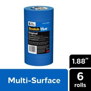 3M ScotchBlue 1.88 in. x 60 yds. Original Multi-Surface Painter's Tape (6-Pack) (2090-48TP6)